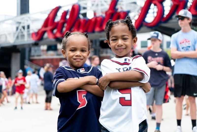 Sawyer Guillory, 5 (left), has sickle cell, but his twin brother, Saxton, was a perfect match for a bone marrow transplant.
Photo courtesy of Children's Healthcare of Atlanta