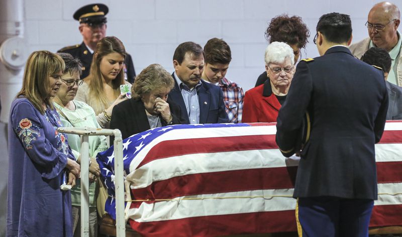 The family of United States Army Pfc. Lamar Eugene Newman who served during the Korean War and went MIA and declared deceased in November of 1950 shed tears on his return home after 67-years.
