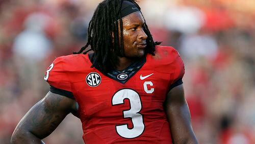 Georgia running back Todd Gurley will not play against Missouri.