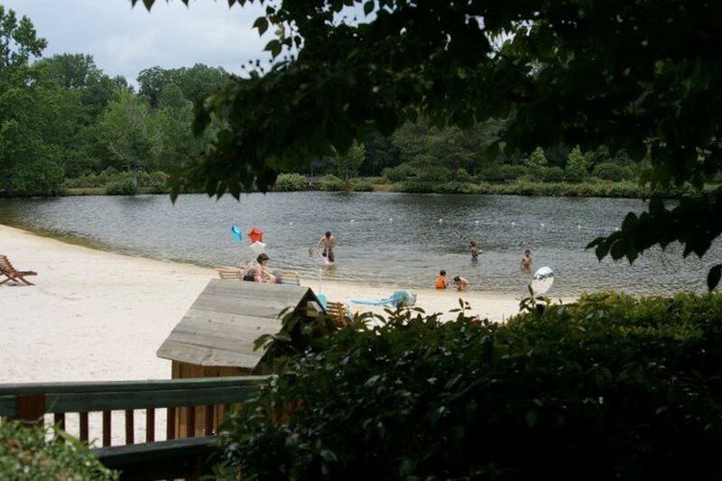 Pine Lake, shown in a 2010 photo from the city's Facebook page. 