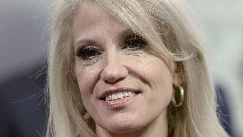 President Trump's counselor Kellyanne Conway (Photo by Olivier Douliery-Pool/Getty Images)