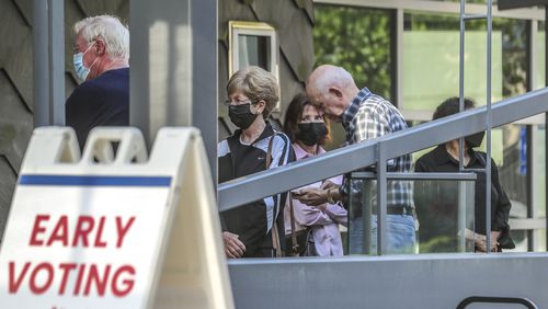 Early voting is underway in Georgia in advance of the May 24 primary.