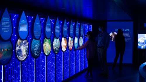 The Mobile Discovery Center exhibit will stop at the Mall of Georgia May 19-23. Guests can learn about the various aspects of life that are affected by water.(Courtesy of Global Water Center)