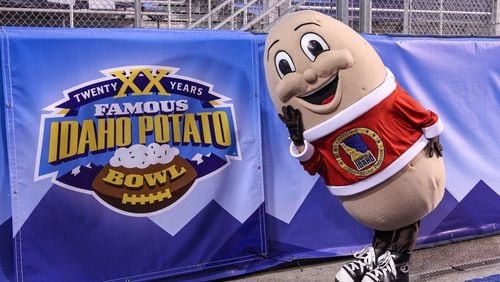 Meet Spuddy Buddy, the mascot of the Idaho Potato Commission and official mascot of the Famous Idaho Potato Bowl.