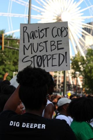 Friday demonstrations in Atlanta