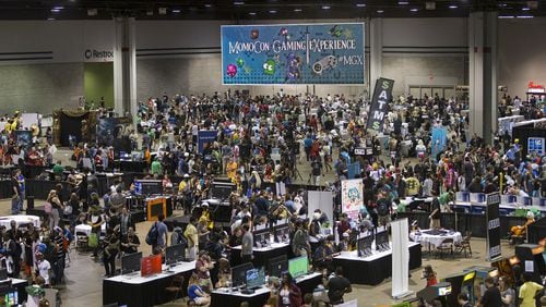 This year’s MomoCon is expected to draw an estimated 38,000 fans of Japanese Anime, American Animation, comics and gaming. Contributed by Paul Abell