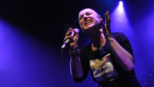 NEW YORK, NY - FEBRUARY 23:  Musician Sinead O'Connor performs at the Highline Ballroom on February 23, 2012 in New York City.  (Photo by Jason Kempin/Getty Images)