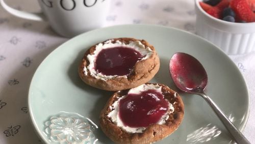 Replace sugar-filled jam with berry coulis for a naturally sweet breakfast. CONTRIBUTED BY KELLIE HYNES