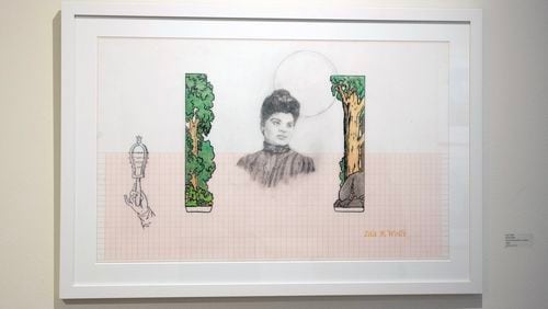 Images from Lisa Tuttle's "Postcolonial Karma." This is an homage to the African American investigative journalist and activist Ida B. Wells.