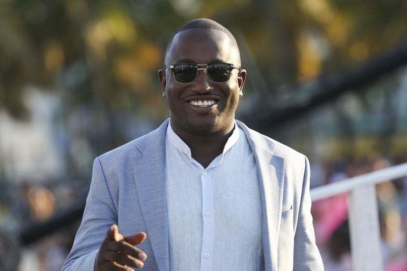  Hannibal Buress arrives to the "Baywatch" movie world premiere's beach party and red carpet event on Saturday, May 13, 2017 in Miami Beach, Fla. Matias J. Ocner/Miami Herald/TNS