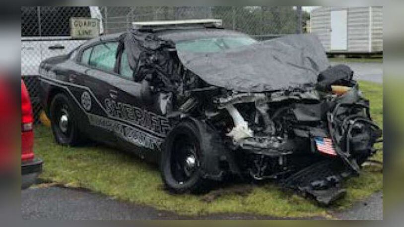 Lumpkin County sheriff’s Deputy  Donald Lewis was injured in a three-vehicle accident over the weekend, the sheriff said.