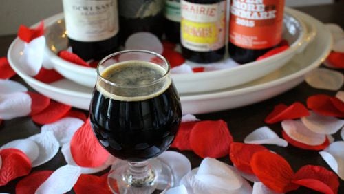 Valentine’s Day is one of your last opportunities to enjoy the dark porters and stouts of winter; make your choice a special seasonal release.