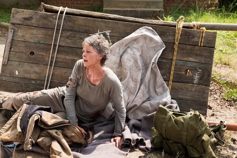 Melissa McBride as Carol Peletier - The Walking Dead _ Season 7, Episode 3 - Photo Credit: Gene Page/AMC