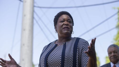 Atlanta City council president Felicia Moore authored legislation that will be unveiled Wednesday to create a new compliance office to investigate allegations of public corruption and other violations in city government. ALYSSA POINTER/ALYSSA.POINTER@AJC.COM
