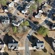 Aerial view of Winslow at Eagles Landing neighborhood, where large number of homes are owned by investors, Thursday, Jan. 26, 2023, in McDonough. Two companies, Invitation Homes and Progress Residential, each own more than 10,000 homes in the metro Atlanta area as of, or near the end of, the 2nd quarter 2022. In fact, there are 11 companies with ties to private equity that own more than 1,000 homes, according to an AJC analysis. (Hyosub Shin / Hyosub.Shin@ajc.com)
