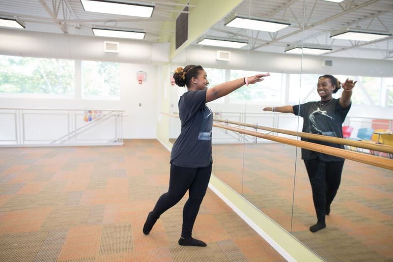 A student practices ballet at a Boys & Girls Club in Atlanta. Contributed by Boys & Girls Clubs of Metro Atlanta
