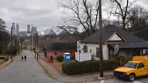 The Vine City neighborhood in Atlanta. HYOSUB SHIN / HSHIN@AJC.COM