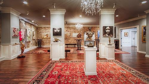 The Vendue in Charleston, South Carolina, offers a stunning collection of contemporary artwork by domestic and international artists. 
Courtesy of The Vendue