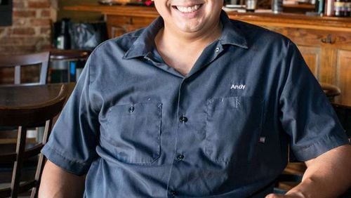 Chef Andy Gonzales at Steinbeck s Ale House in Oakhurst. PHOTO CREDIT: Mia Yakel.
