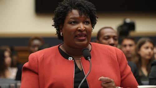 Georgia Democrat Stacey Abrams. (Photo by Alex Wong/Getty Images)