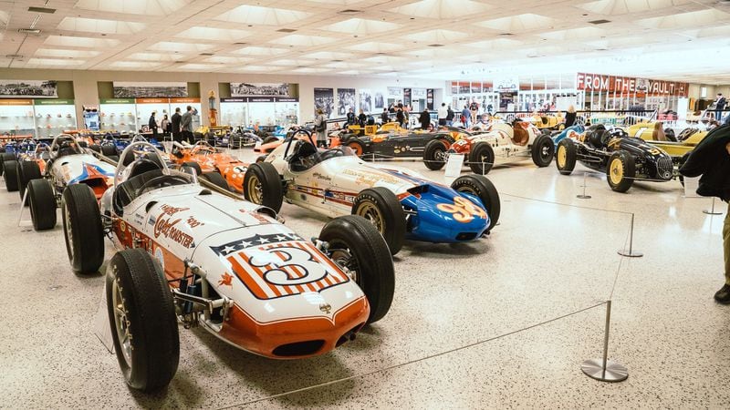The Indianapolis Motor Speedway Museum is on the same property as the racetrack, and is a good way to learn the history of the race, get a look at some classic race cars, and even visit the track itself. Photo: Visit Indy