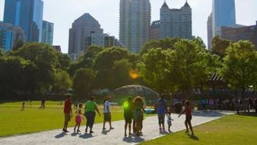 The city of Atlanta has hired approximately 1,000 summer interns — some are at-rist youth recommended by APD and other city government agencies. CONTRIBUTED