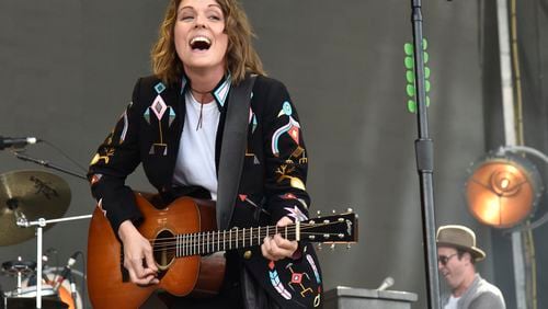 Brandi Carlile performs during the 2019 Bonnaroo Music & Arts Festival on June 16, 2019 in Manchester, Tennessee. She’ll healdine Shaky Boots in Atlanta in May 2020. (Photo by Tim Mosenfelder/Getty Images)