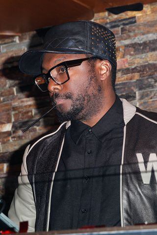 Will.i.am who's BBM handle is iamwill still uses his blackberry although he moonlights as a hologram.