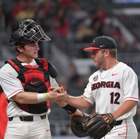 Photos: Tech and Georgia battle in baseball