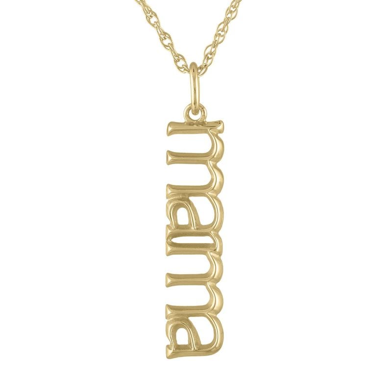 The Maison Miru necklace features the Mama charm and an 18” necklace. $133. Contributed by Maison Miru