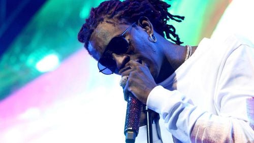 Atlanta rapper Young Thug has filed a suit against a local apartment complex.