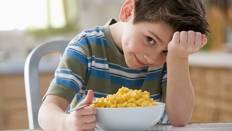 Macaroni and cheese is a favorite free food option on many children's menus at local restaurants.
