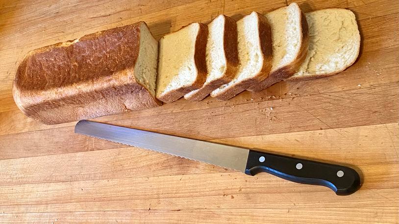 Old-fashioned squishy white bread doesn't need to be loaded up with additives to be delicious.
Courtesy of Marie Restaino.