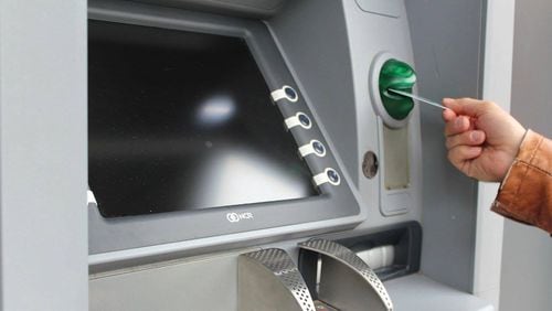The Cherokee County Sheriff's Office reached out to the FBI after two people robbed a Wells Fargo ATM.