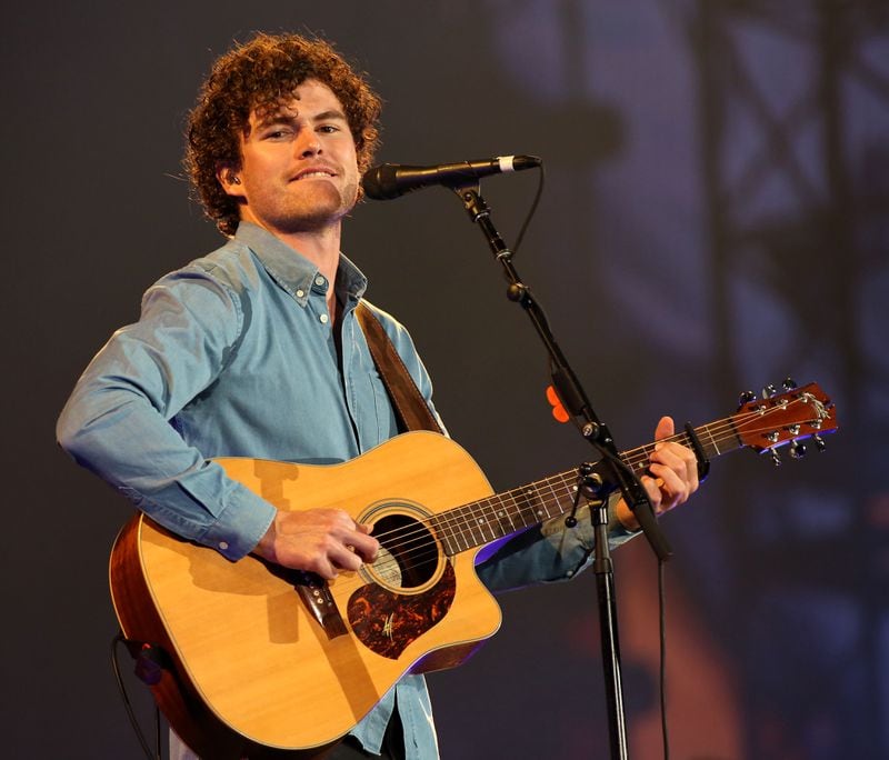 A bright-eyed Vance Joy engaged with his folk-pop, including a cover of "Stay with Me" and his hit, "Riptide." Photo: Robb D. Cohen/www.RobbsPhotos.com.