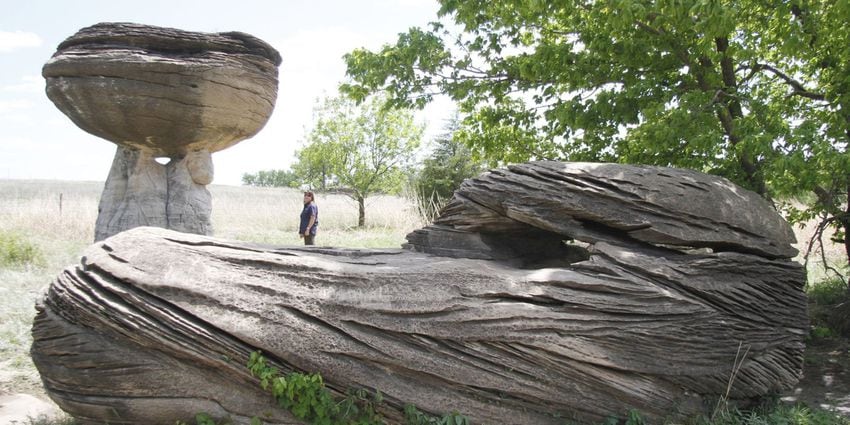 Cliffs and caves make Kansas park one of nation’s most attractive