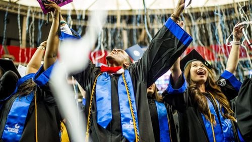 It’s not only individual graduates who should be jubilant at commencement, such as this one at Georgia State University. States should be thrilled, too. Consider the median household income in the highly educated state of Maryland is $75,847, compared to $51,244 in Georgia.