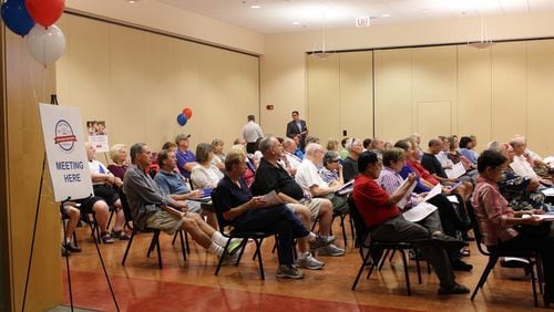 UnitedHealthcare sponsors National Medicare Education Week each year just prior to the Medicare Open Enrollment period so seniors and their families can understand their health care options and have their questions answered. This file photo is from an event in 2016.