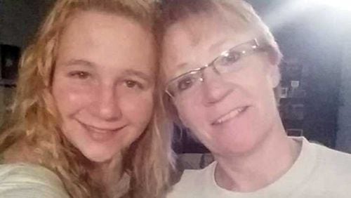 This selfie posted on social media shows Reality Winner, left, and her mother, Billie Winner-Davis, right.