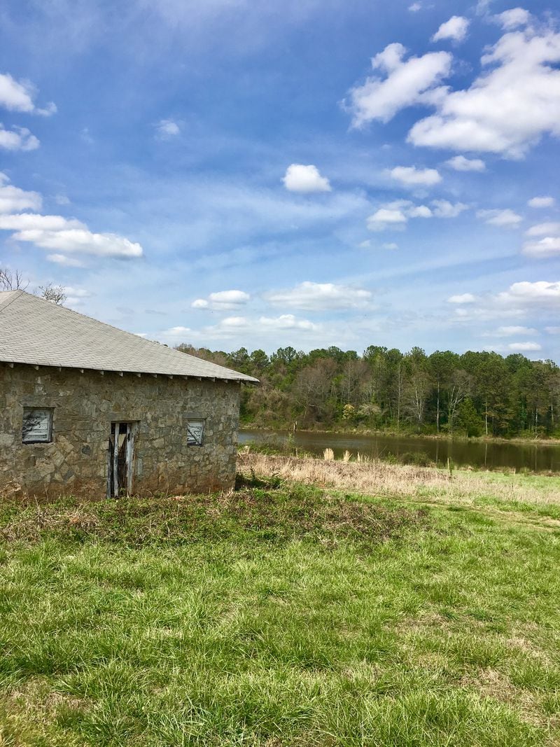 A lake and a turn of the century diary barn toward the rear of the United Methodist Home’s 77 acres, most of which is undeveloped. The barn is now a storage facility since the Home suspended farming operations in the 1960. Much of this rear portion could not be developed. Bill Banks for the AJC