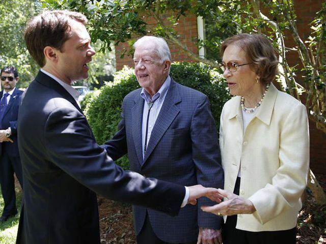 Jimmy Carter calls role in his grandson’s campaign ‘minimal’