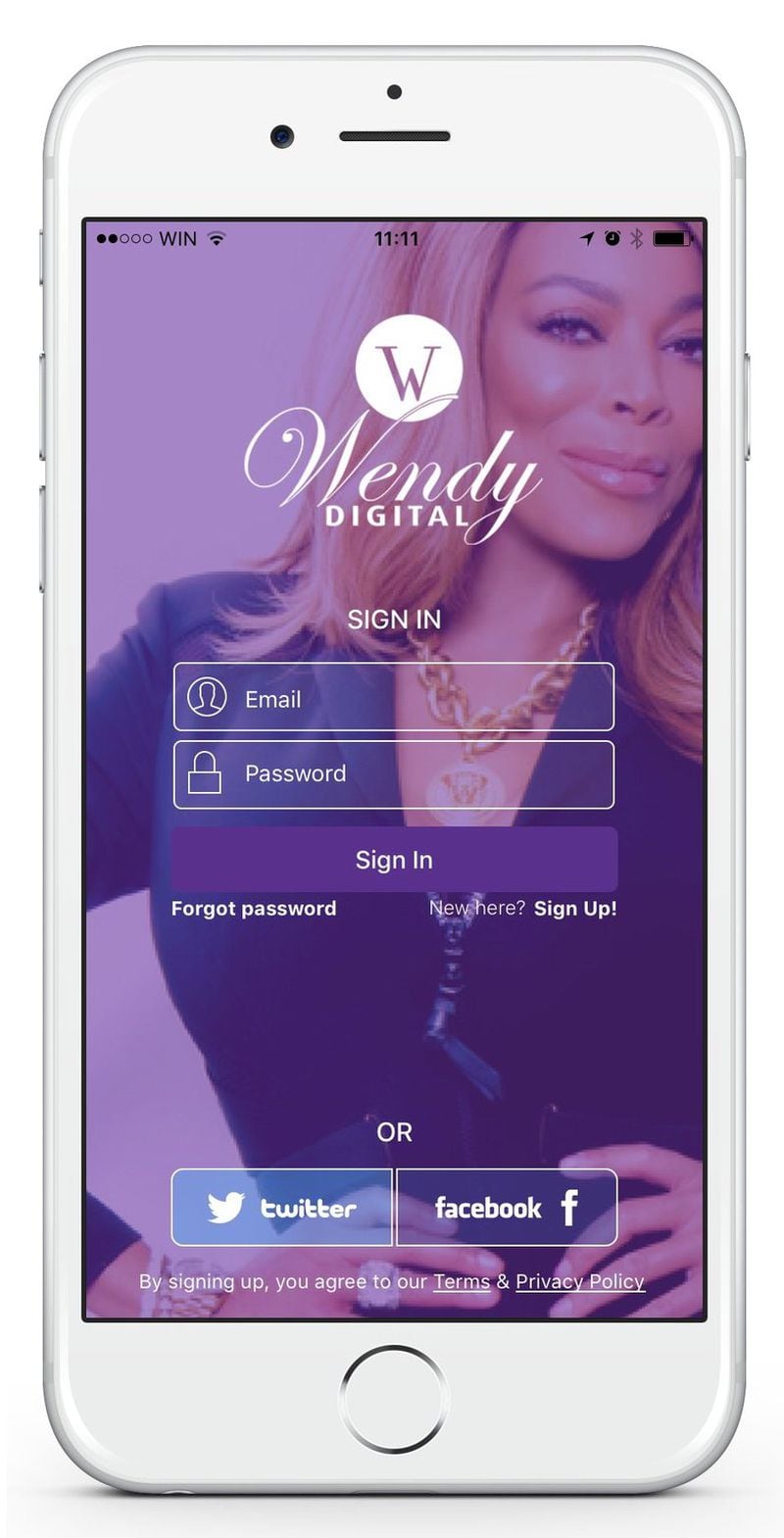 Wendy Williams’ new app, Wendy Williams Digital, brings her trademark personality and talk show features to your smartphone. CONTRIBUTED BY WENDY WILLIAMS DIGITAL