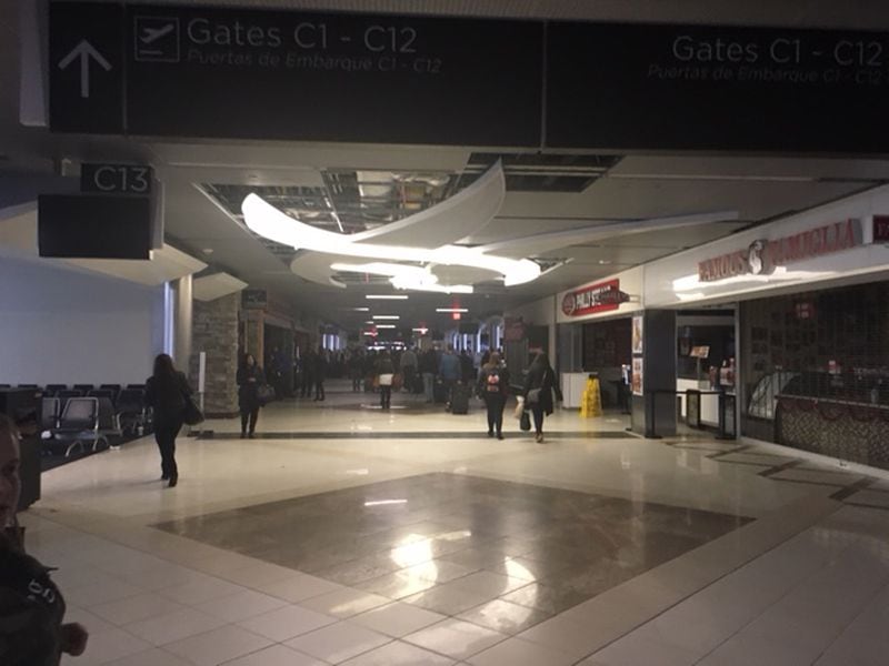 A sudden power outage brought the world’s busiest airport to a standstill Sunday, grounding scores of flights in Atlanta.