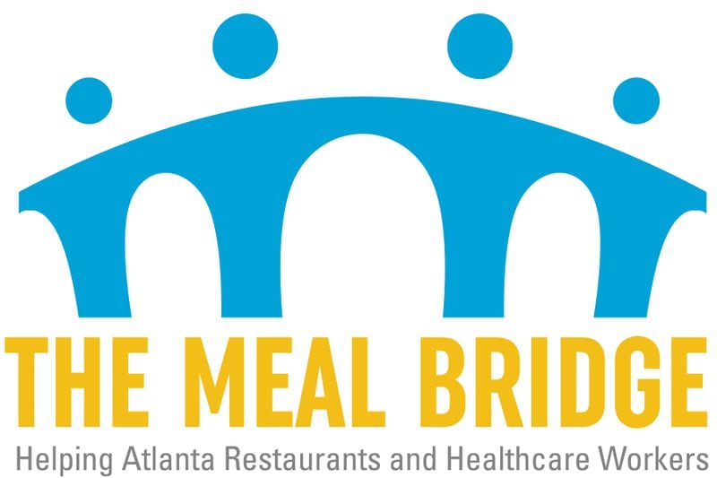 The Meal Bridge logo designed by Mark Cohen, Grey's father. COURTESY OF THE MEAL BRIDGE