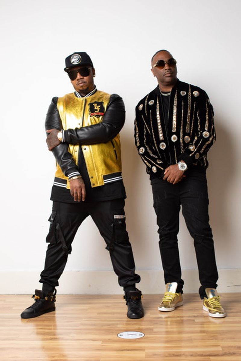 Mike Keith (left) and Marvin "Slim" Scandrick of Atlanta R&B group 112, want their EP to position them as the "new K-Ci & JoJo." Courtesy of G. Moodie