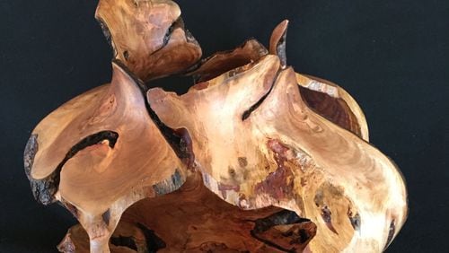 Texas wood artist Jon Welborn likes the challenge of hollowing vessels, using found wood or “ugly logs” with a lot of character. Contributed by JonWelbornStudio.com