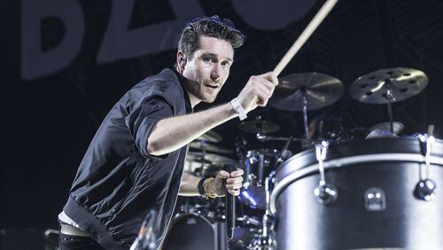 Dan Smith of Bastille performs on stage at iHeartRadio Theater on September 6, 2016 in Burbank, California. (Photo by Rich Polk/Getty Images for iHeartMedia)