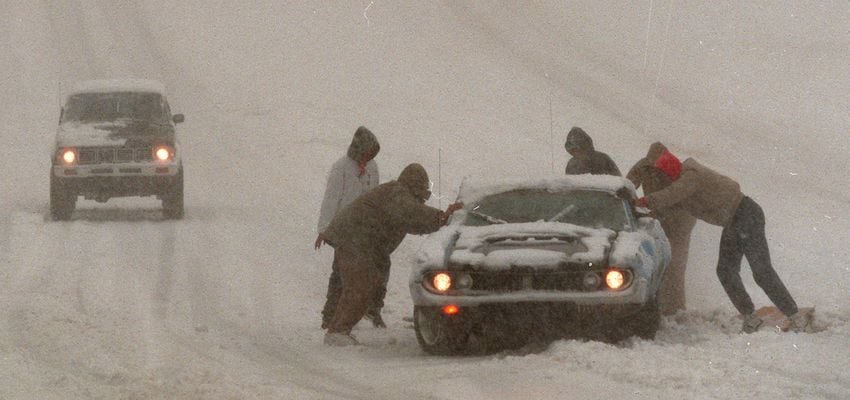 20 years ago today, Atlanta slammed by rare blizzard