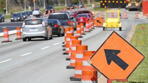 Contractors working for the Georgia Department of Transportation will install daytime lane closures on Ga. 9/S. Main Street/Cumming Highway this weekend. (Courtesy Georgia DOT)
