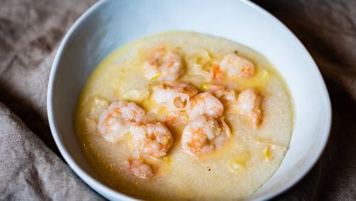 Quick Shrimp and Grits.
